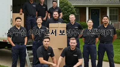 사무실 이사? 문서 보관부터 똑똑하게!